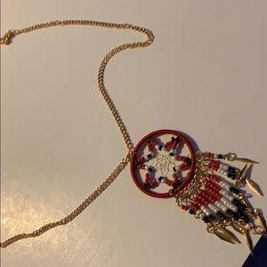 Dream catcher necklace